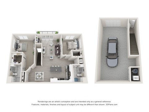 a floor plan of a house